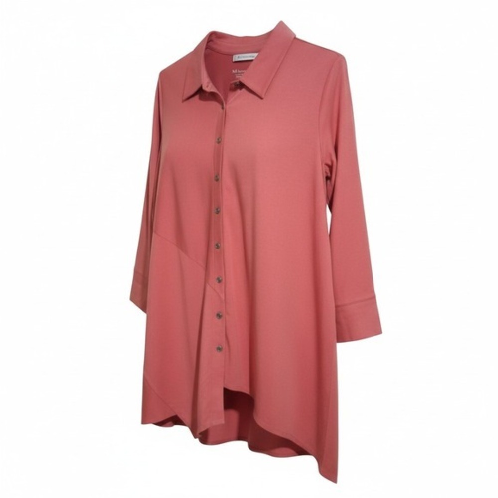 Soft Surroundings Asymmetrical Womens size Medium Casual‎ Prep Sophisticated Top